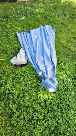 Large 10 ft sun umbrella and cover