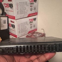 Vintage Kenwood KGC-6042A CAR Graphic Equalizer 9 Band Frequency Old School(PRICE IS FIRM)