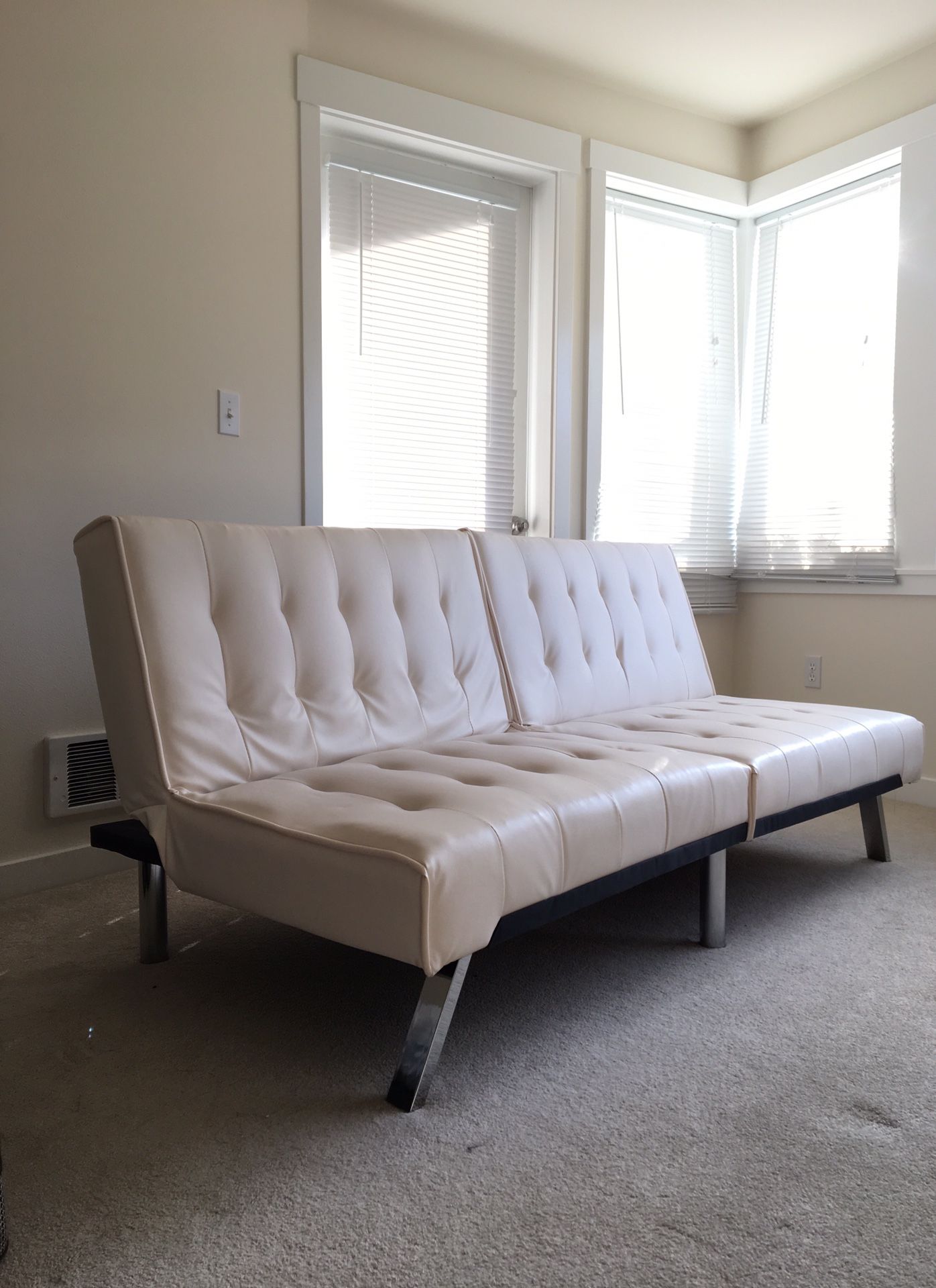 Eames inspired white futon