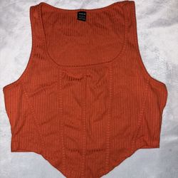 Orange SHEIN Shirt