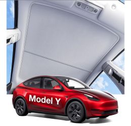 Wigoo for Tesla Model Y Accessories Sunshade Roof, Interior Gray
For Model Y 2020~2025, Never Sag, Nano Ice-Crystal Coatings, Heat Insulation Glass Ro