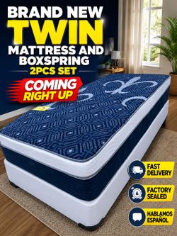🇺🇸🇺🇸NEW TWIN PILLOWTOP SET $189