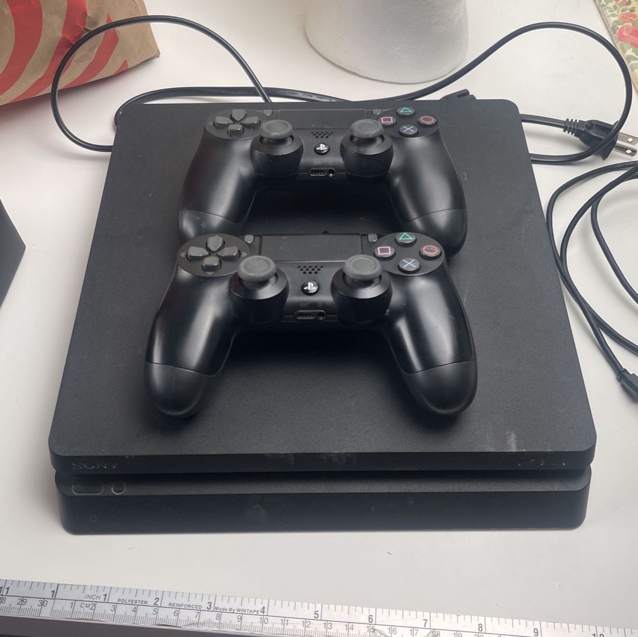 PlayStation 4 Games And 2 PS4 Controllers