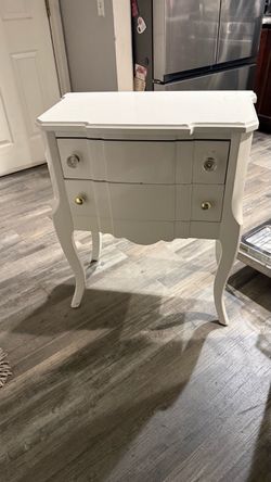 White Side table