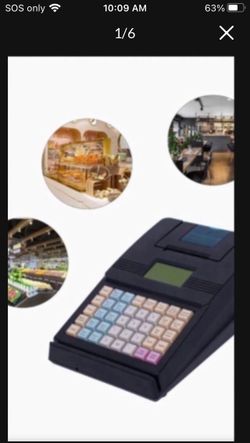 Cash Register for Small Business Cash Register black