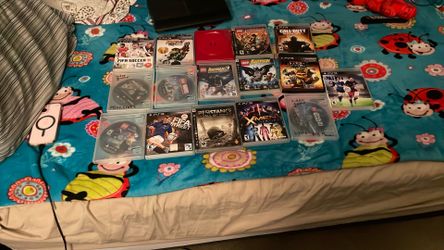 PS3 and stacks of games