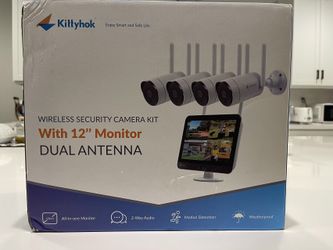 Security Camera System With Monitor