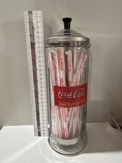 Coca Cola Straw Holder Diner Vintage Reproduction