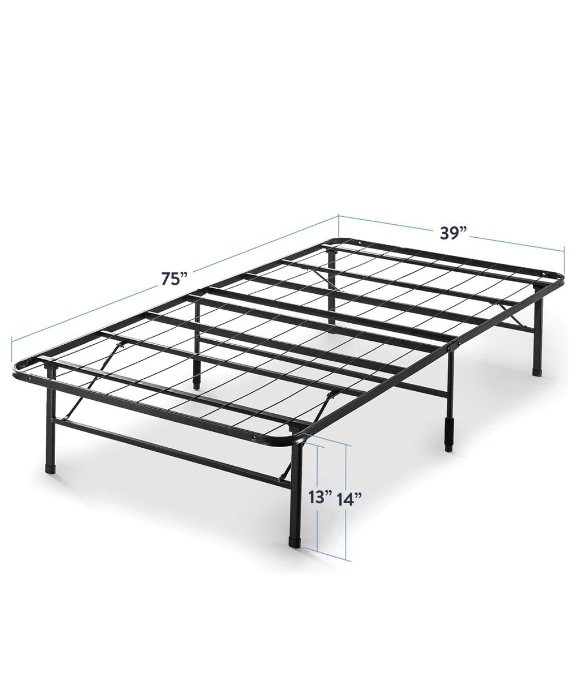 TWIN BED FRAME (40% off NEW)