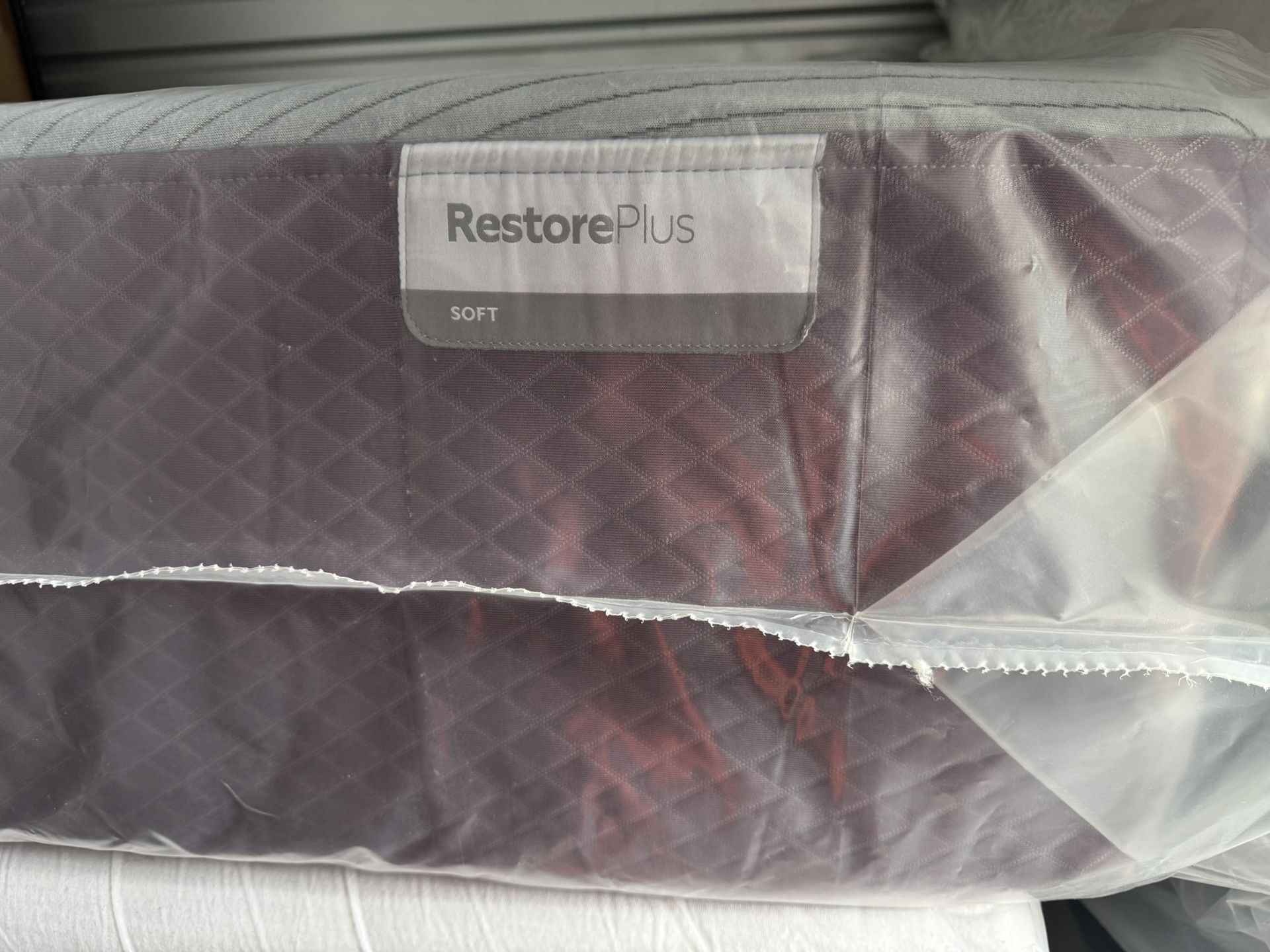 Purple Restore Plus Soft Queen Size Mattress 