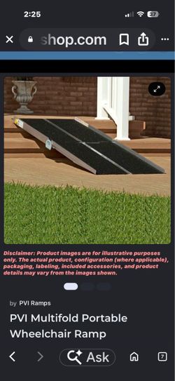 Wheelchair ramp