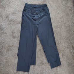 Lot of 3 Van Heusen Men's 34x30 Charcoal Dress Pants