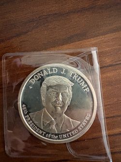 1 Troy Oz 999 silver trump