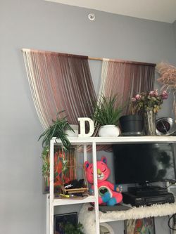 Bohemian large macrame wall hanging
