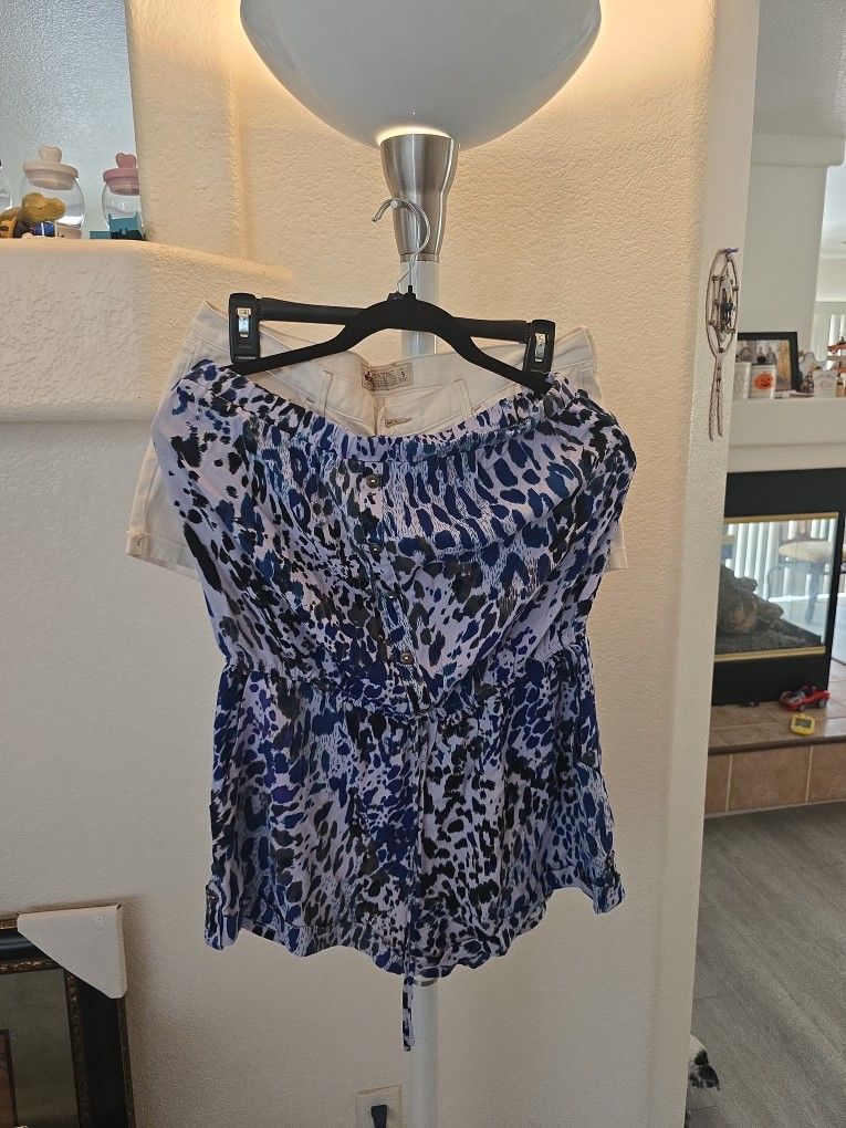Romper size large