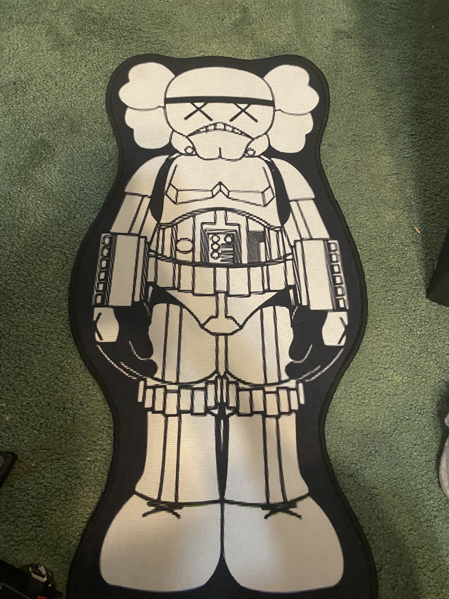 kaws storm trooper rug