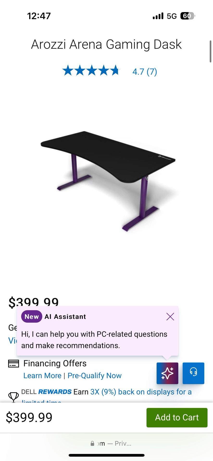 GAMING DESK