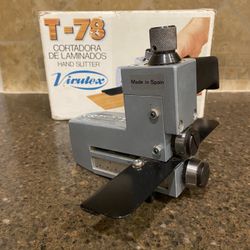 Virutex T-78 Hand Slitter Laminate /Veneer Cutter