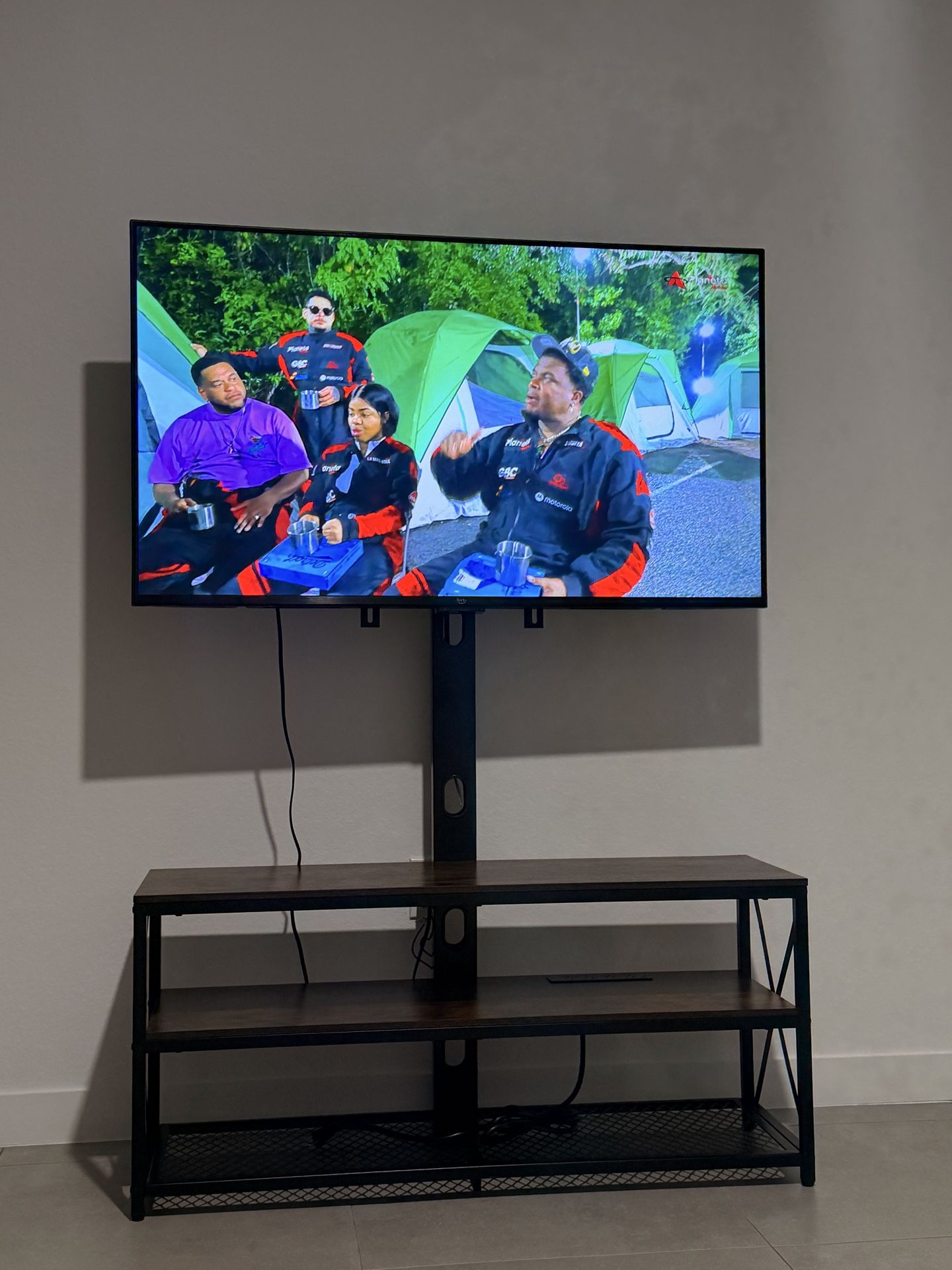 Fire tv 55” and tv stand together