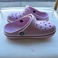 Pink Crocs Brand New