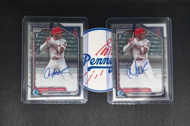 Christian Moore 1st Bowman Auto