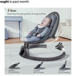 Baby Swing With Music Speaker