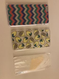 iPhone 6 Plus or 6s plus cases 2pk with a free screen protector