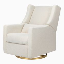 Rocking baby chair kiwi brand recliner with gold base