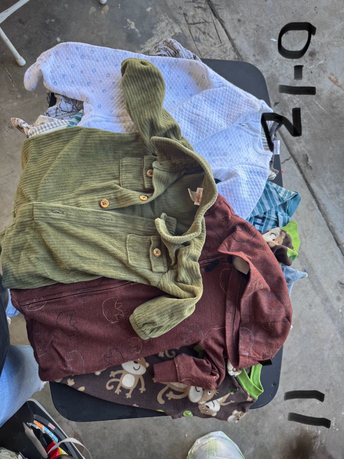 Baby boy clothes/shoes/towels/blankets