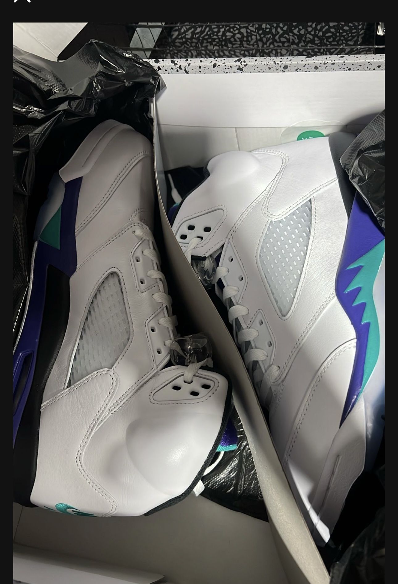 Jordan 5 Grape Brand New Size 8