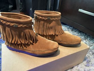 Minnetonka Fringe Boots