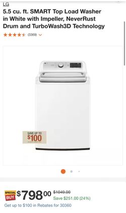 WASHER AND DRYER SET SPECIALS 