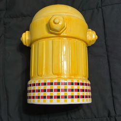 Vintage Fire Hydrant Cookie Jar