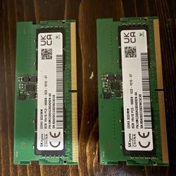 16GB 2 x 8 SoDIMM DDR5 5600MHz RAM