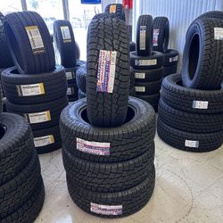 275-65R18 AT Tires 50k Mile Warranty 