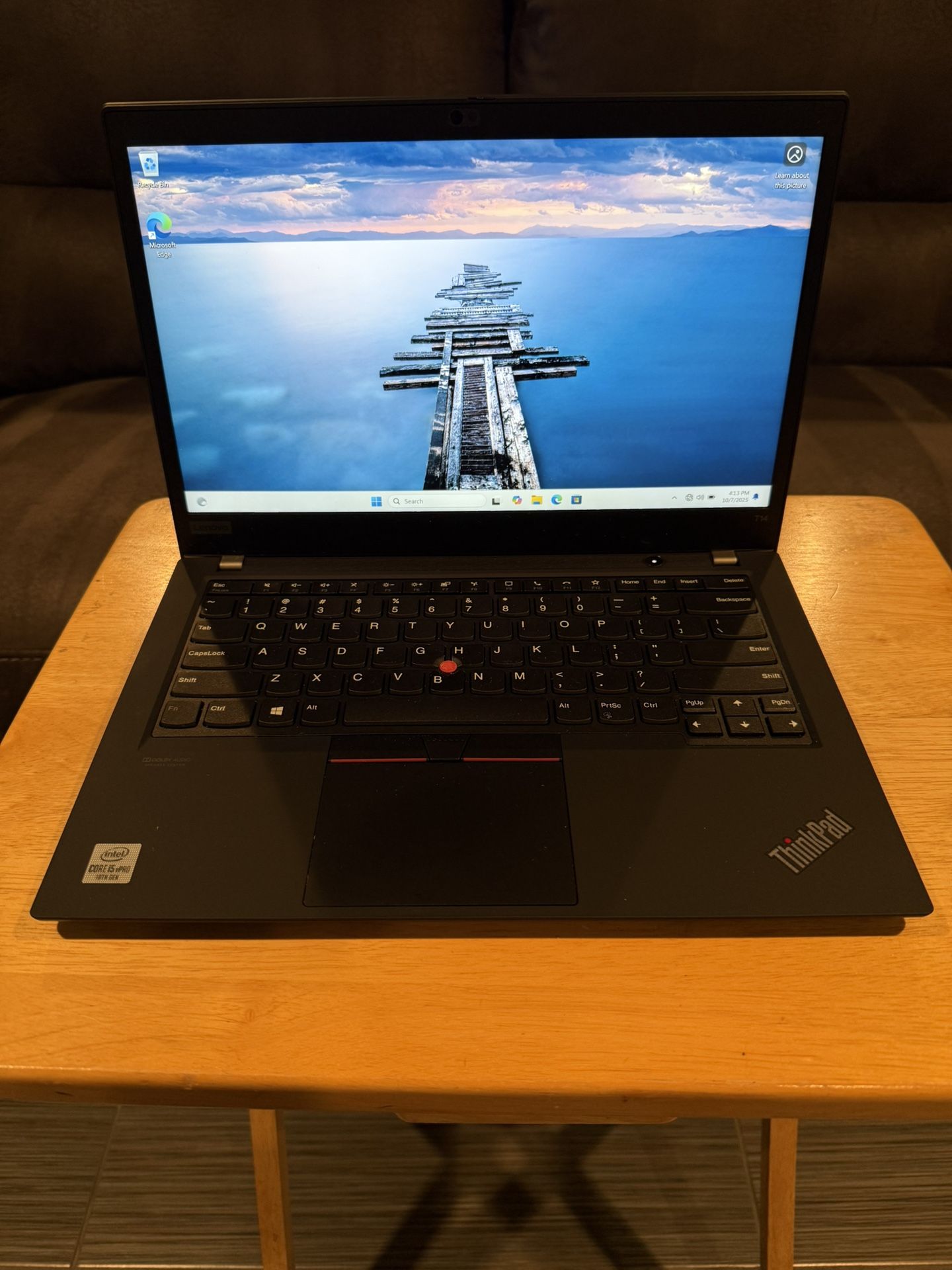 Lenovo T14 Laptop i5 WIN11 256GB SSD 8GB RAM