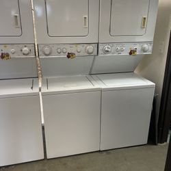 Stackable 24” Inch Wide Washer & Dryer Electric 220v 