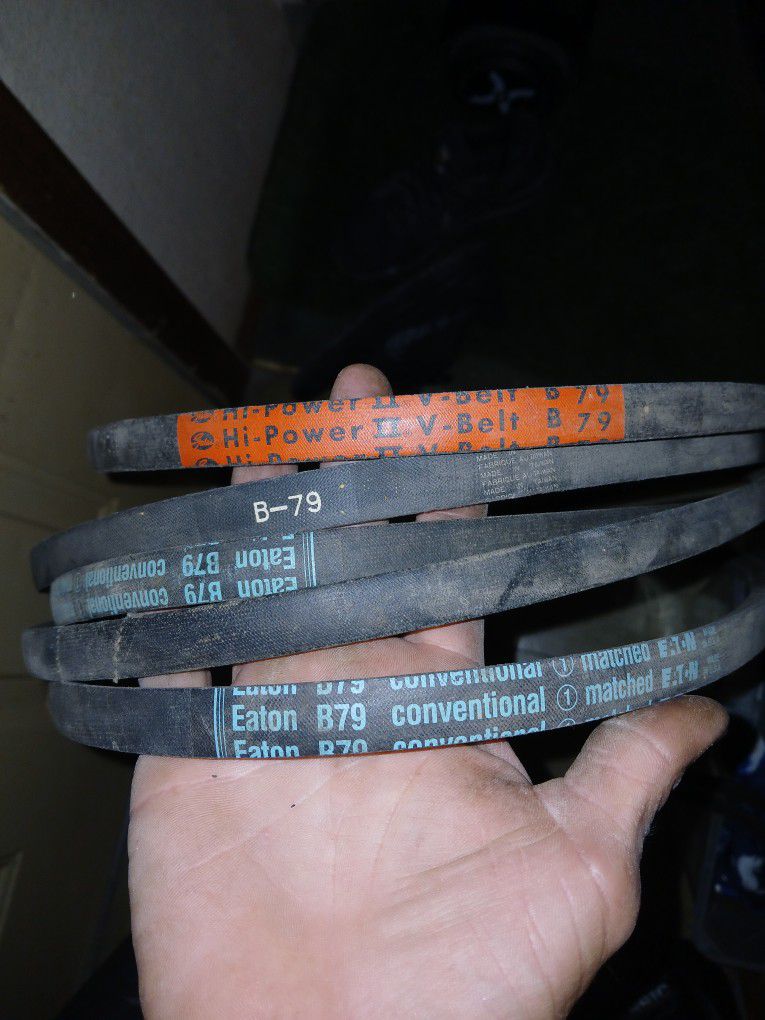 Variety Of V-Belts All Un used 