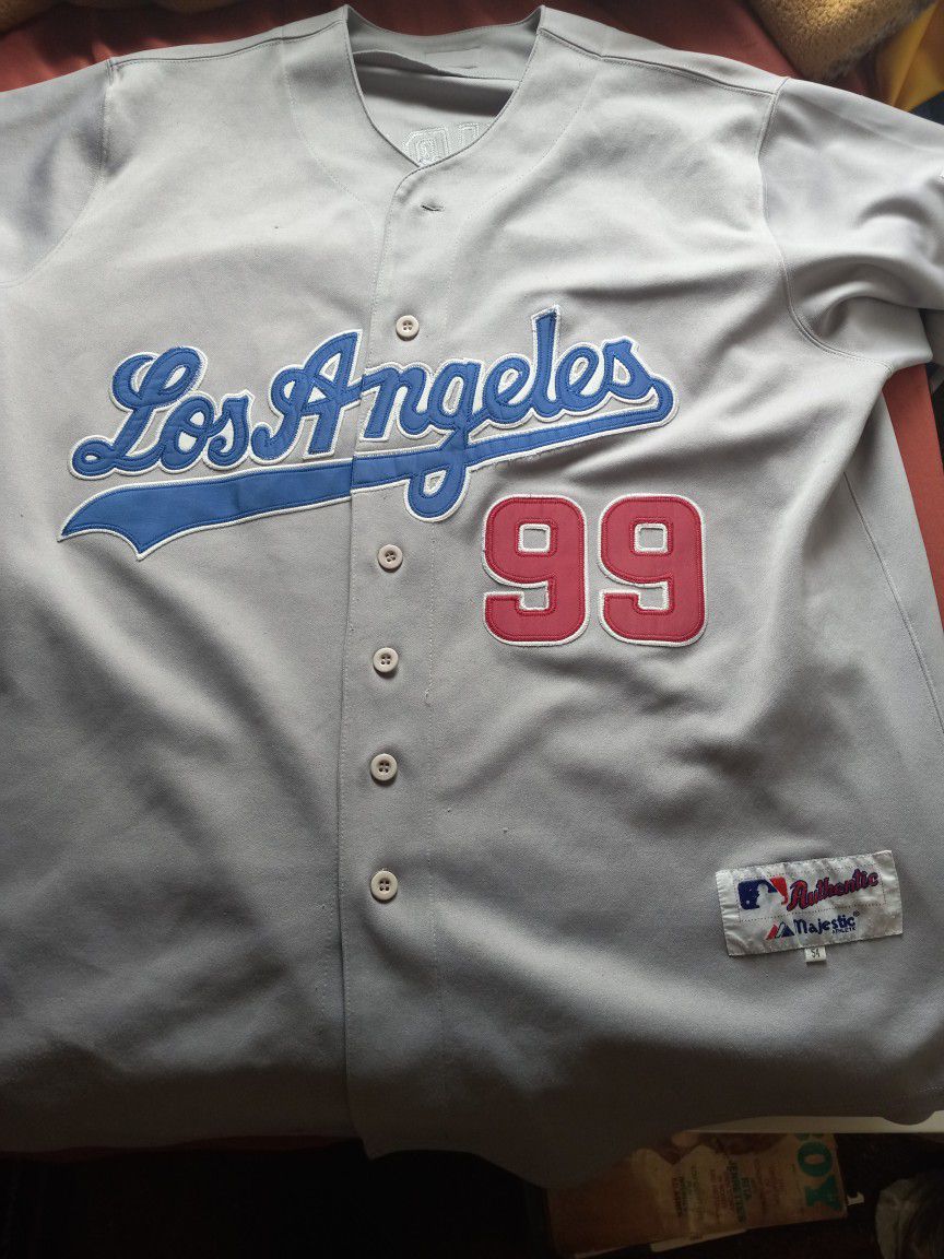 Manny Ramirez Majestic Baseball Jersey Size 54. Lika A Large, Used