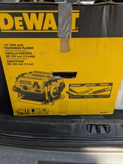 13" Planer DW735X