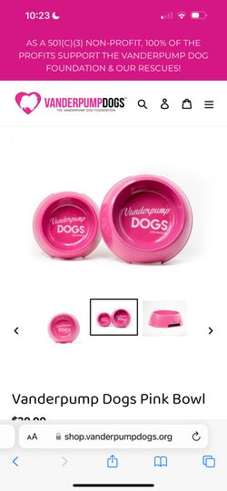 Vanderpump Dog Bowls 