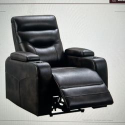 Power Theater Recliner BLACK New In Box