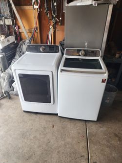 Nice set SAMSUNG Washer and electric dryer Large Capacity