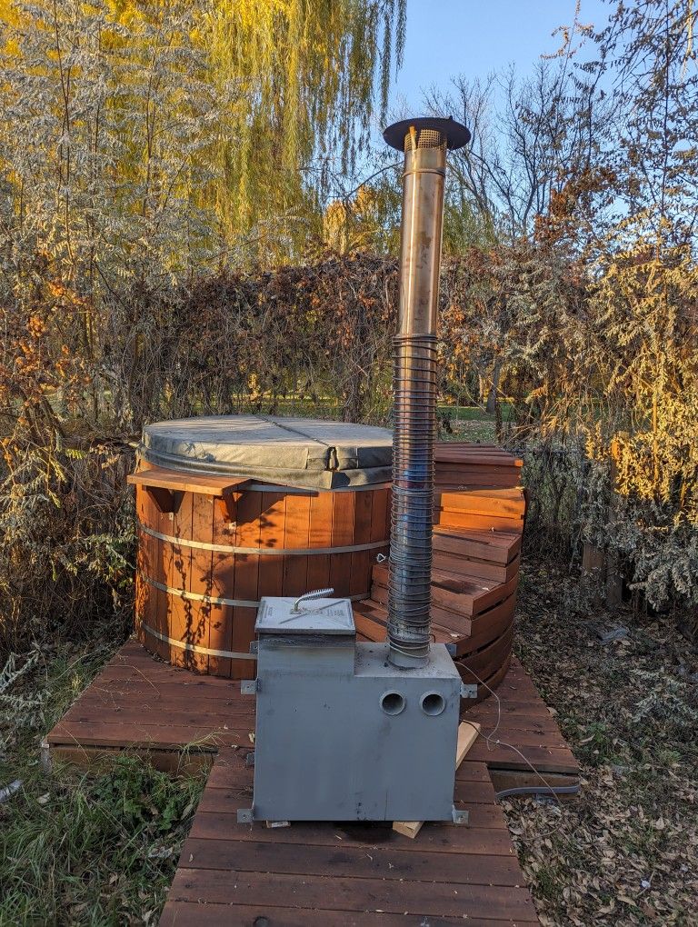 Snorkel Stove. Hot Tub Stove.