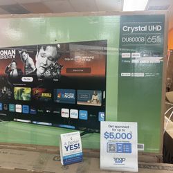 65”SAMSUNG UHD 4K SMART Tv 