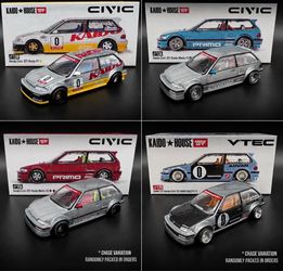 Kaido House Mini GT Honda Civic EF CHASE