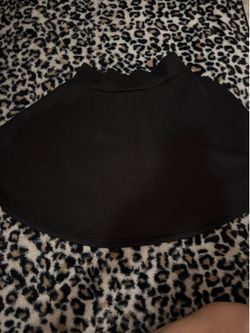 Black skirt