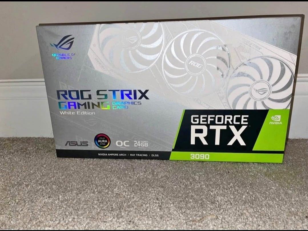 Asus RTX 3090 Strix White New Sealed 