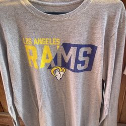 Los Ángeles Rams Long Sleeve Shirt Size M Adult 