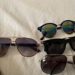 AUTHENTIC SUNGLASSES RAY BANS & GUESS